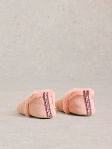 White Stuff - Reya Closed Back Slipper - Light Pink