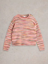 Load image into Gallery viewer, White Stuff - Rosie Space Dye Jumper - Pink Multi
