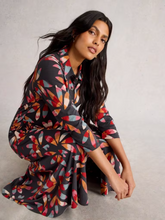 Load image into Gallery viewer, White Stuff - Rua Jersey Shirt Dress in Grey Multi
