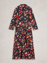 Load image into Gallery viewer, White Stuff - Rua Jersey Shirt Dress in Grey Multi

