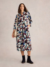 Load image into Gallery viewer, White Stuff - Rua Jersey Shirt Dress - Plum Multi
