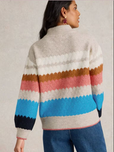 Load image into Gallery viewer, White Stuff - Shelly Colour Block Jumper - Natural Multi
