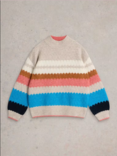 Load image into Gallery viewer, White Stuff - Shelly Colour Block Jumper - Natural Multi
