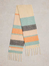 Load image into Gallery viewer, White Stuff - Shelly Skinny Scarf in Natural Multi
