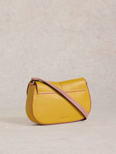 Load image into Gallery viewer, White Stuff - Silvy Lock Crossbody Bag in Dark Chartreuse
