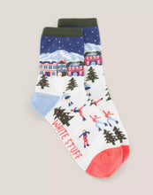 Load image into Gallery viewer, White Stuff - Skater Socks in Cracker
