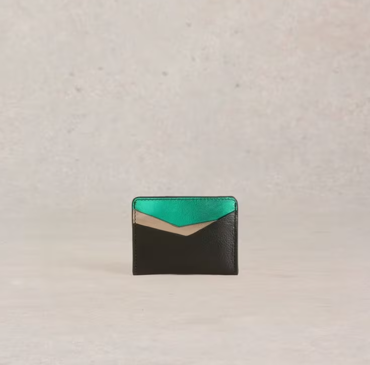 White Stuff - Sloane Card Holder - Black Multi