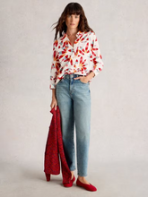 Load image into Gallery viewer, White Stuff - Sophie Organic Cotton Shirt - Ivory Print

