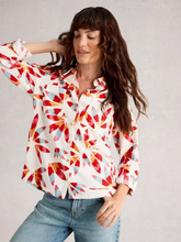 Load image into Gallery viewer, White Stuff - Sophie Organic Cotton Shirt - Ivory Print
