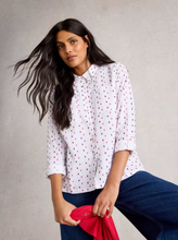 Load image into Gallery viewer, White Stuff - Sophie Organic Cotton Shirt in White Multi
