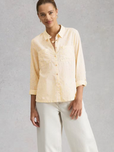 Load image into Gallery viewer, White Stuff - Sophie Organic Cotton Shirt in Yellow Multi
