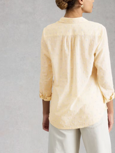 Load image into Gallery viewer, White Stuff - Sophie Organic Cotton Shirt in Yellow Multi
