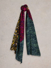 Load image into Gallery viewer, White Stuff - Sophie Printed Scarf in Chartreuse Multi
