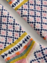 Load image into Gallery viewer, White Stuff - Star Fairisle Wool Socks in Natural Multi
