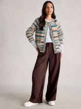 Load image into Gallery viewer, White Stuff - Suzanna Crew Cardi in Blue Multi
