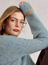 Load image into Gallery viewer, White Stuff - Talia Nep Jumper in Dusty Green
