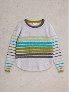 White Stuff - Talia Nep Jumper - Natural Multi