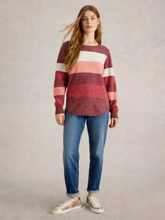 Load image into Gallery viewer, White Stuff - Talia Nep Jumper - Plum Multi
