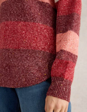 Load image into Gallery viewer, White Stuff - Talia Nep Jumper - Plum Multi
