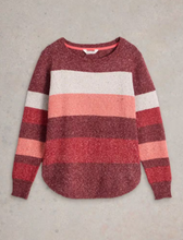 Load image into Gallery viewer, White Stuff - Talia Nep Jumper - Plum Multi
