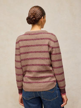 Load image into Gallery viewer, White Stuff - Talia Nep Stripe Jumper in Natural Multi
