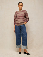 Load image into Gallery viewer, White Stuff - Talia Nep Stripe Jumper in Natural Multi
