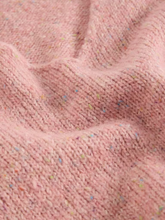 Load image into Gallery viewer, White Stuff - Tamara Texture V Neck Jumper in Mid Pink
