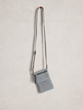 Load image into Gallery viewer, White Stuff - Tiggy Phone Bag in Dusty Blue
