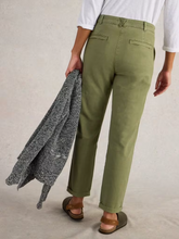 Load image into Gallery viewer, White Stuff - Twister Chino Trouser in Khaki Green
