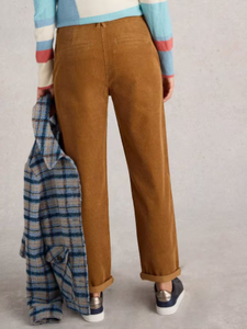 White Stuff - Twister Cord Trousers - Mid Tan