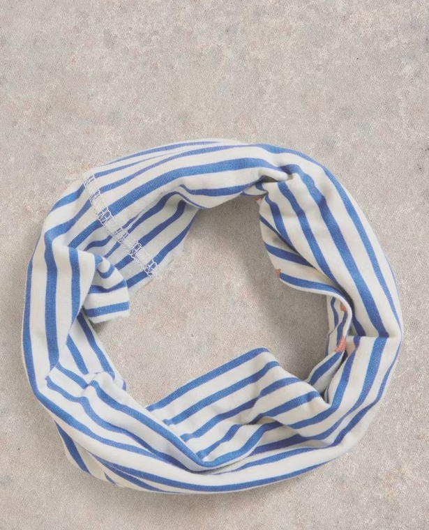 White Stuff - Versatile Jersey Roll in Blue Multi