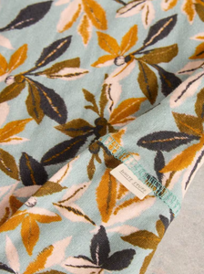 White Stuff - Versatile Jersey Roll in Blue Print