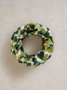 White Stuff - Versatile Jersey Roll - Green Print