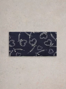 White Stuff - Versatile Jersey Roll in Navy Print