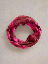 Load image into Gallery viewer, White Stuff - Versatile Jersey Roll in Plum Multi
