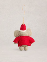 Load image into Gallery viewer, White Stuff - Xmas Elephant Hanging Decoration
