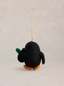 White Stuff - Xmas Penguin Hanging Decoration