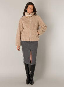 Yest - Nyck Teddy Jacket - Beige