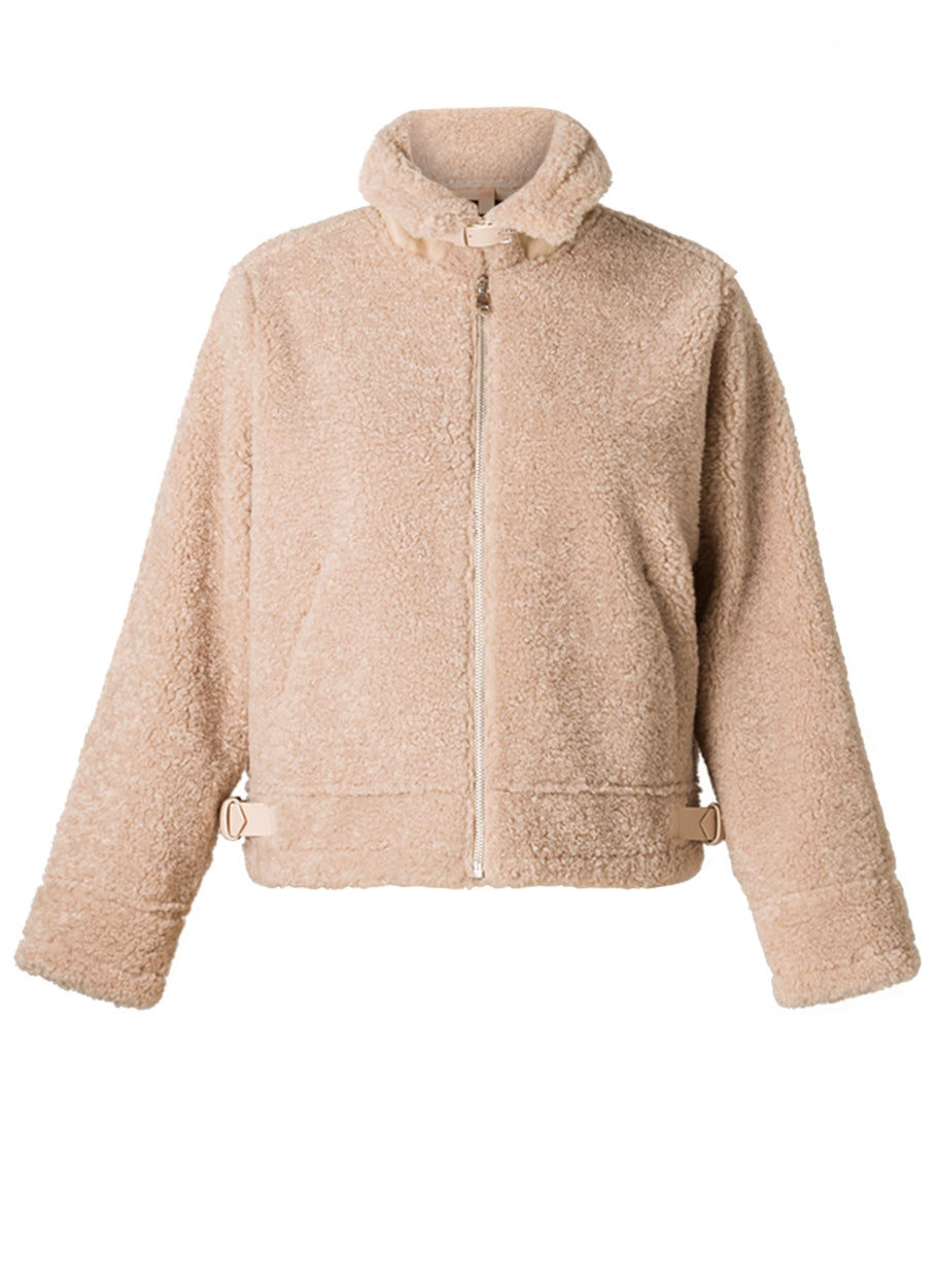 Yest - Nyck Teddy Jacket - Beige