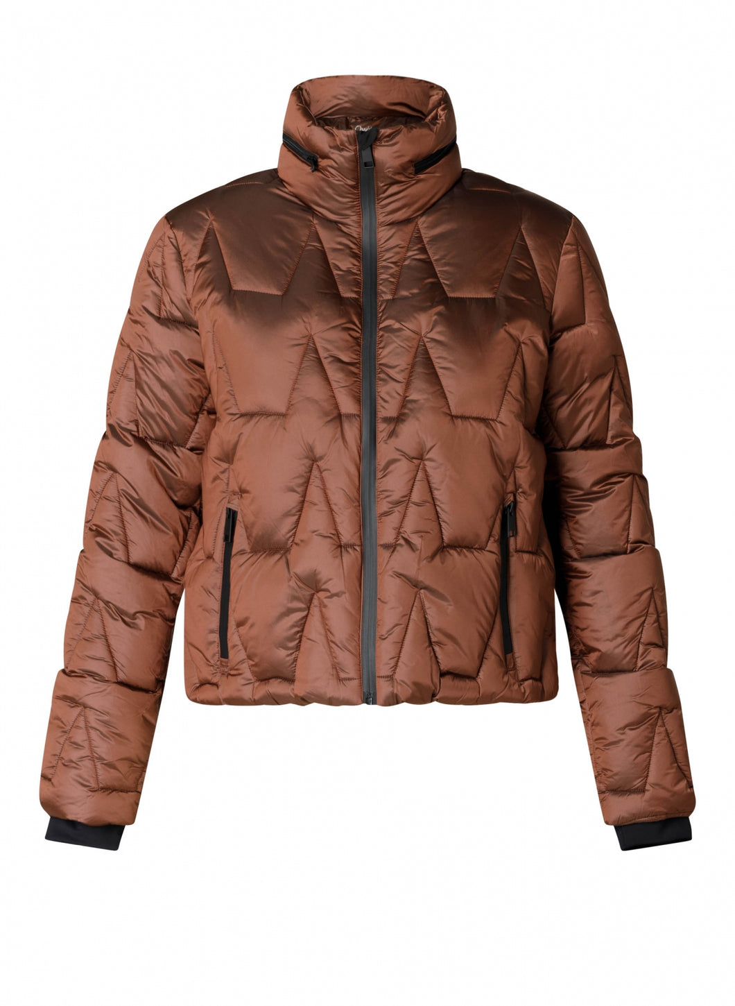 Yest - Zaira Bomber Jacket in Rust