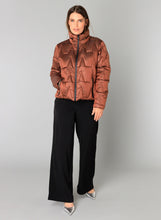 Load image into Gallery viewer, Yest - Zaira Bomber Jacket in Rust
