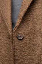 Load image into Gallery viewer, Yest - Zorina Longline Jacket in Brown/Melange
