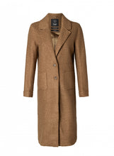 Load image into Gallery viewer, Yest - Zorina Longline Jacket in Brown/Melange
