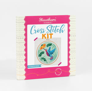 Hawthorn Handmade - Hummingbird Cross Stitch Kit