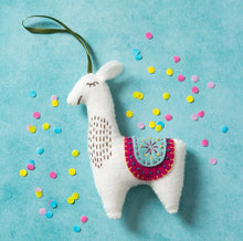 Load image into Gallery viewer, Corinne Lapierre - Mini Felt Craft Kit Llama

