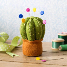 Load image into Gallery viewer, Corinne Lapierre - Mini Felt Craft Kit - Cactus Pincushion
