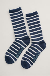 Sea Salt - Sailor Socks Breton Magpie
