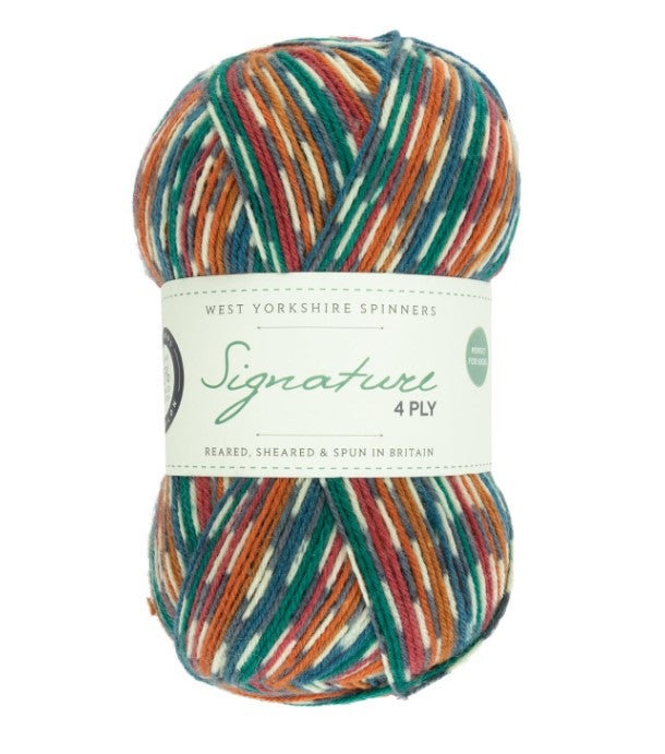 West Yorkshire Spinners - Signature 4Ply Birds Pheasant